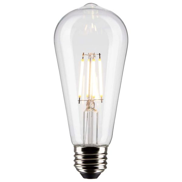 Satco 5w ST19 LED 4000K Medium Base Dimmable - 40w equiv Online now