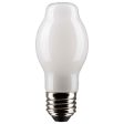 Satco 8w BT15 LED 5000K Medium Base White Dimmable - 60w equiv Sale