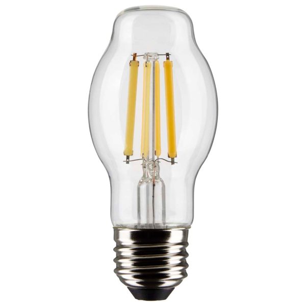 Satco 8w BT15 LED 5000K Medium Base Dimmable - 60w equiv Online Sale