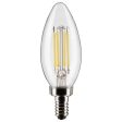 Satco 5.5w B11 LED 5000K Candelabra Base Dimmable - 60w equiv Sale