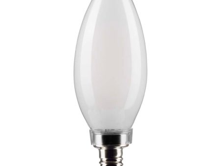 Satco 5.5w B11 LED 5000K Candelabra Base Frosted Dimmable - 60w equiv Discount