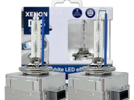 2Pk - Philips D1S WhiteVision Plus 5000K ultimate LED effect Xenon Automotive Bulb Online Hot Sale