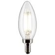 Satco 5.5w B11 LED 5000K Candelabra Base Dimmable - 60w equiv Sale