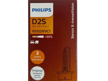 Philips D2S Xenon X-tremeVision 4800K HID Automotive Bulb For Discount