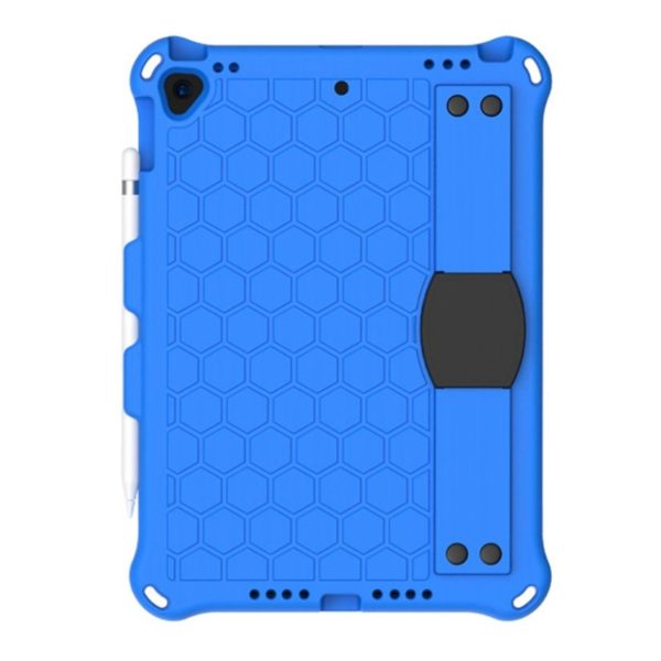 iPad 10.2 (2019) honeycomb EVA silicone combo case - Blue For Cheap