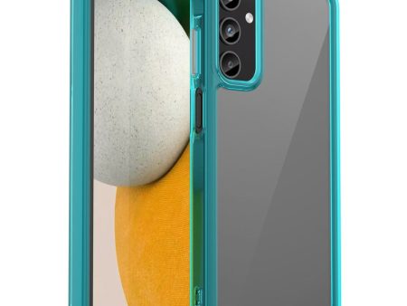 Samsung Galaxy A15 smart acrylic cover - Transparent Blue Cheap