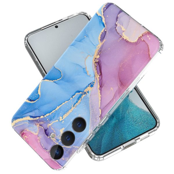 Marble design Samsung Galaxy S24 cover - Style A For Cheap