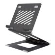 Universal ergonomic foldable notebook stand - Black on Sale