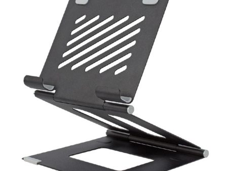 Universal ergonomic foldable notebook stand - Black on Sale