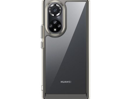 Honor 50   Huawei Nova 9 smart acrylic cover - Transparent Grey Online now