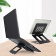 Universal ergonomic foldable notebook stand - Black on Sale