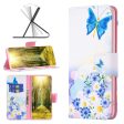 Wonderland Samsung Galaxy A05s flip case - Butterfly and Flowers Supply