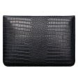 13.3-  Notebook Computer Storage Bag Laptop Sleeve Vegan Leather Bag - Black Online