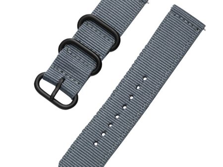 18mm Universal nylon strap - Grey Supply