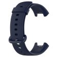 Xiaomi Redmi Watch silicone litchi watch strap - Ink Blue Cheap