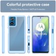 Motorola Moto G04   Motorola Moto G24 smart acrylic cover - Blue Online Hot Sale