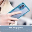 Motorola Moto G34 smart acrylic cover - Transparent Blue Online now