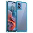 Motorola Moto G34 smart acrylic cover - Transparent Blue Online now