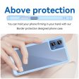 Motorola Moto G34 smart acrylic cover - Blue Supply