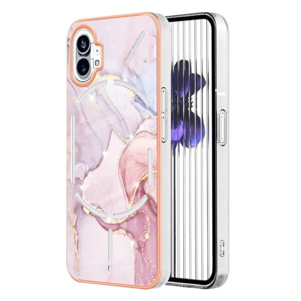 Marble Nothing Phone (1) case - Rose Gold Marble Online now