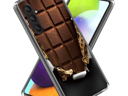 Deco Samsung Galaxy A25 phone cover - Chocolate Discount