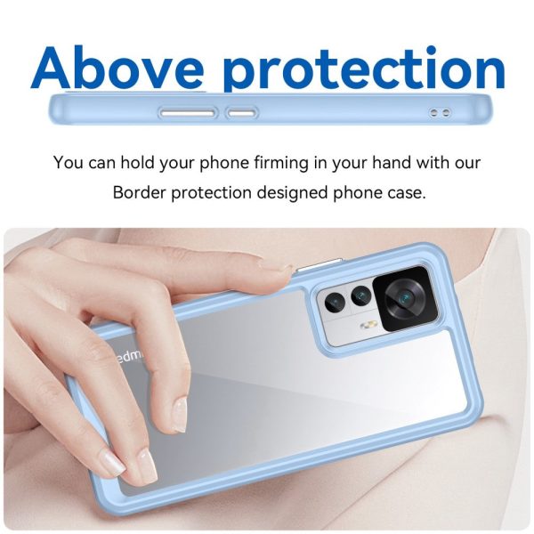 Xiaomi 12T Pro smart acrylic cover - Blue Online now