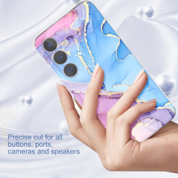 Marble design Samsung Galaxy S24 cover - Style A For Cheap