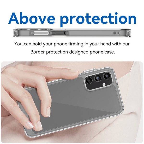 Samsung Galaxy A15 smart acrylic cover - Transparent Supply