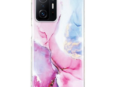 Marble Xiaomi 11T   11T Pro case - Pink   Blue Fashion