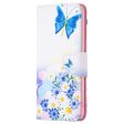 Wonderland Samsung Galaxy A05s flip case - Butterfly and Flowers Supply