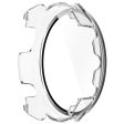 Garmin Forerunner 965 cover with tempered glass - Transparent White on Sale