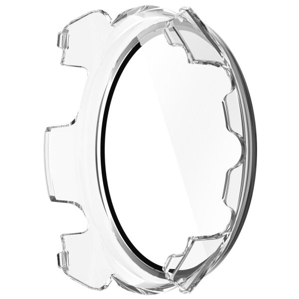 Garmin Forerunner 965 cover with tempered glass - Transparent White on Sale