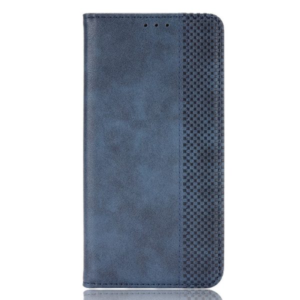 Bofink Vintage iPhone 15  leather case - Blue Online