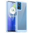 Motorola Moto G04   Motorola Moto G24 smart acrylic cover - Blue Online Hot Sale