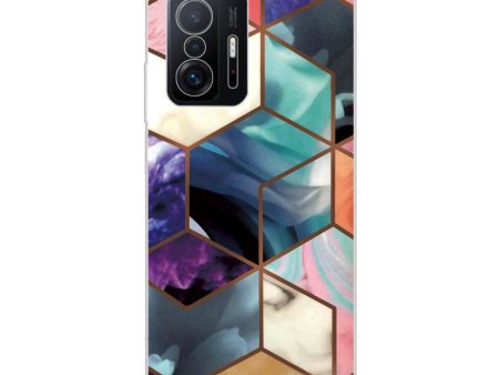 Marble Xiaomi 11T   11T Pro case - Colorful Cube Tile For Cheap