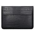 13.3-  Notebook Computer Storage Bag Laptop Sleeve Vegan Leather Bag - Black Online