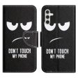 Wonderland Samsung Galaxy S24 FE flip case - Don T Touch My Phone For Sale