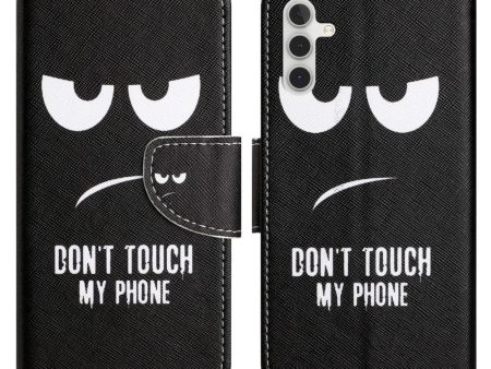 Wonderland Samsung Galaxy S24 FE flip case - Don T Touch My Phone For Sale