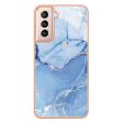 Marble Samsung Galaxy S21 Plus 5G case - Blue For Cheap