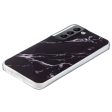 Marble Samsung Galaxy S22 case - Black Cheap