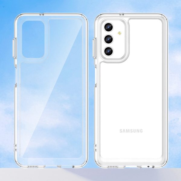 Samsung Galaxy A13 5G   Samsung Galaxy A13 4G   Samsung Galaxy M13 5G   Samsung Galaxy A04s smart acrylic cover - Transparent Online now