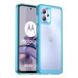 Motorola Moto G13   Motorola Moto G23 smart acrylic cover - Transparent Blue Sale