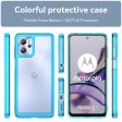 Motorola Moto G13   Motorola Moto G23 smart acrylic cover - Transparent Blue Sale