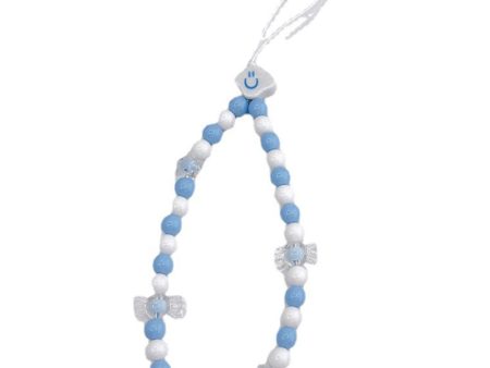 Cute cloud shape decor bead phone lanyard Fashion