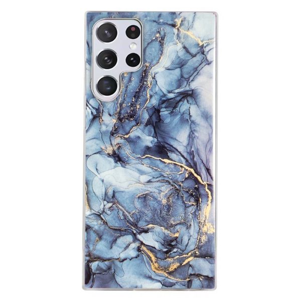 Marble Samsung Galaxy S23 Ultra case - Grey Fashion