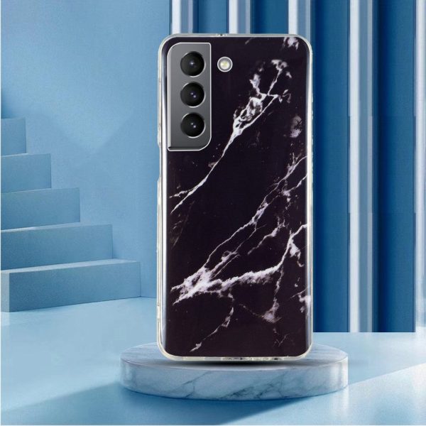 Marble Samsung Galaxy S22 case - Black Cheap