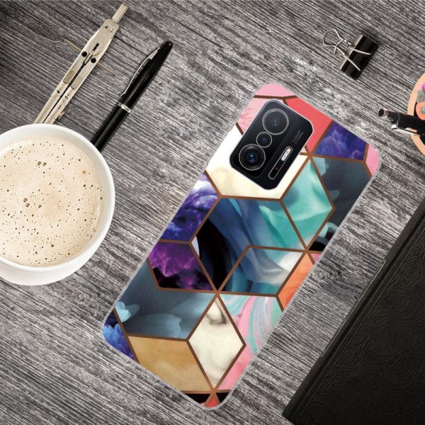 Marble Xiaomi 11T   11T Pro case - Colorful Cube Tile For Cheap