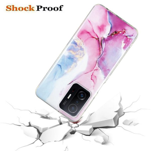 Marble Xiaomi 11T   11T Pro case - Pink   Blue Fashion