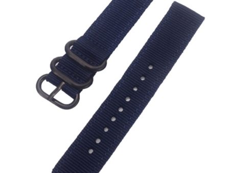 18mm Universal nylon strap - Blue For Sale