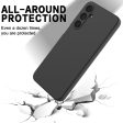 Matte liquid silicone Samsung Galaxy A16 cover - Black For Discount